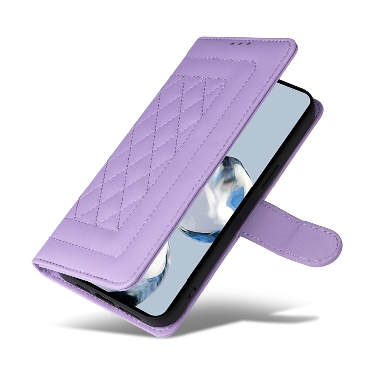 For Xiaomi 12T / 12T Pro Diamond Lattice Leather Flip Phone Case