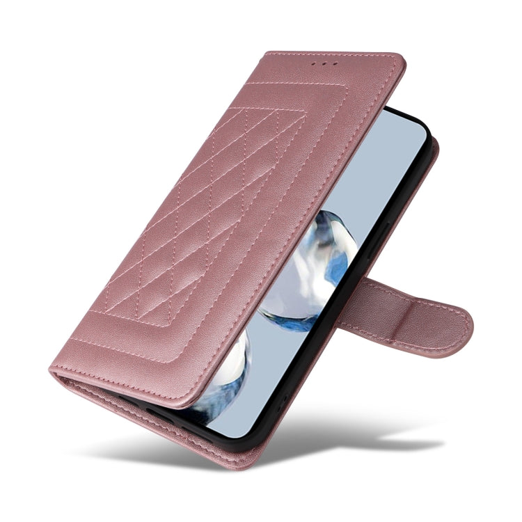 For Xiaomi 12T / 12T Pro Diamond Lattice Leather Flip Phone Case