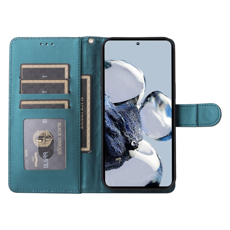 For Xiaomi 12T / 12T Pro Diamond Lattice Leather Flip Phone Case