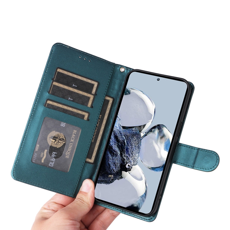 For Xiaomi 12T / 12T Pro Diamond Lattice Leather Flip Phone Case