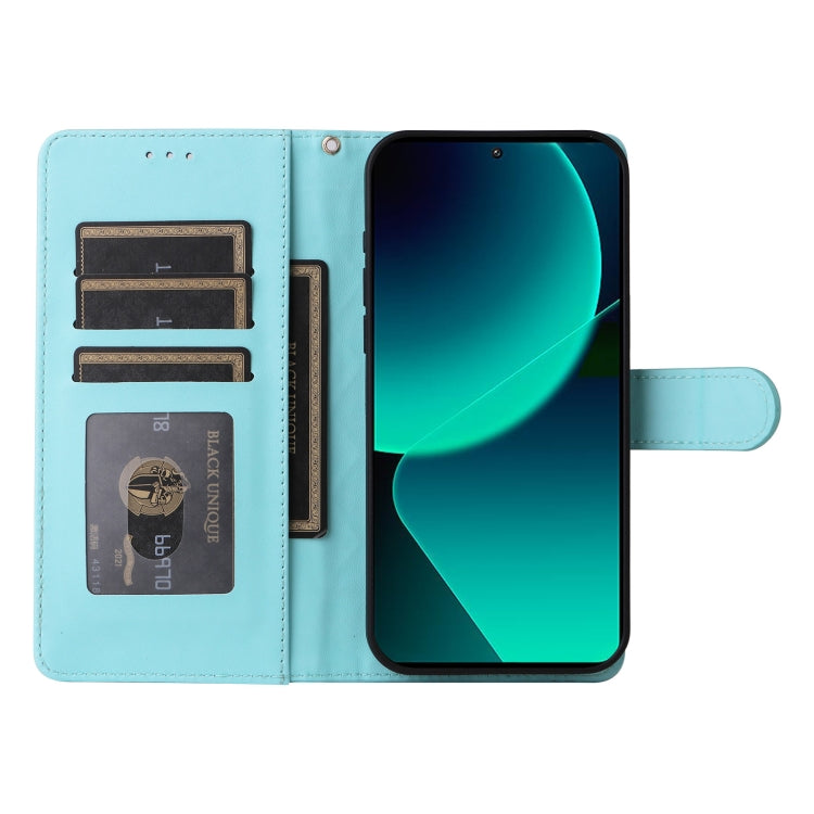 For Xiaomi 13T / 13T Pro Diamond Lattice Leather Flip Phone Case