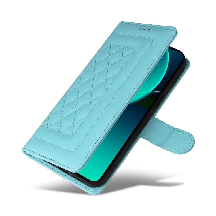 For Xiaomi 13T / 13T Pro Diamond Lattice Leather Flip Phone Case