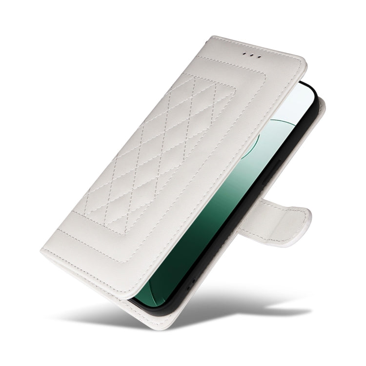 For Xiaomi 14 5G Diamond Lattice Leather Flip Phone Case