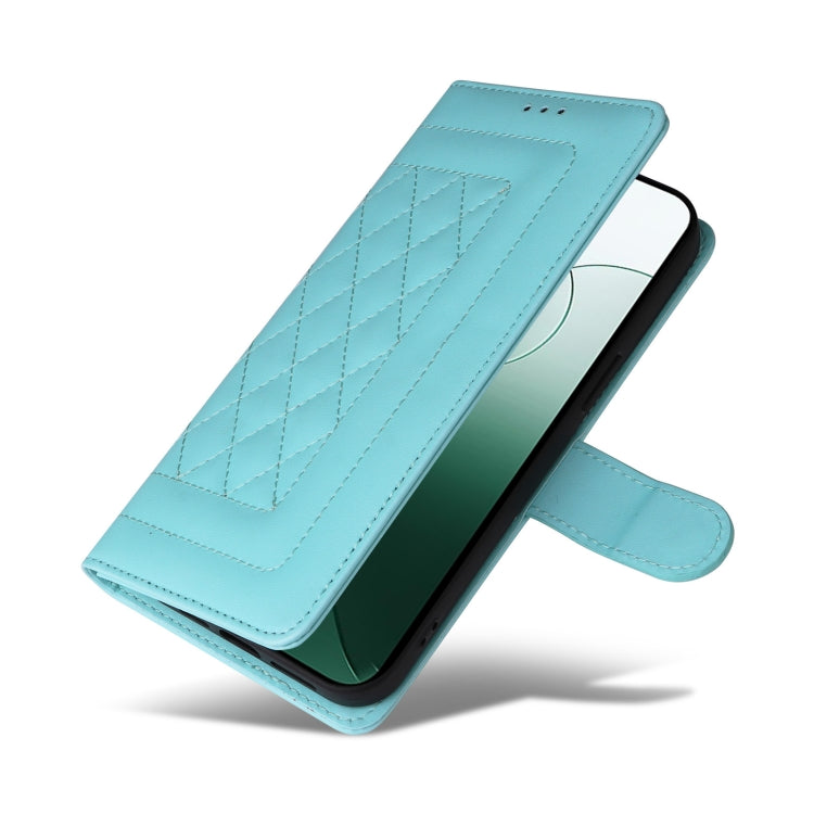 For Xiaomi 14 5G Diamond Lattice Leather Flip Phone Case