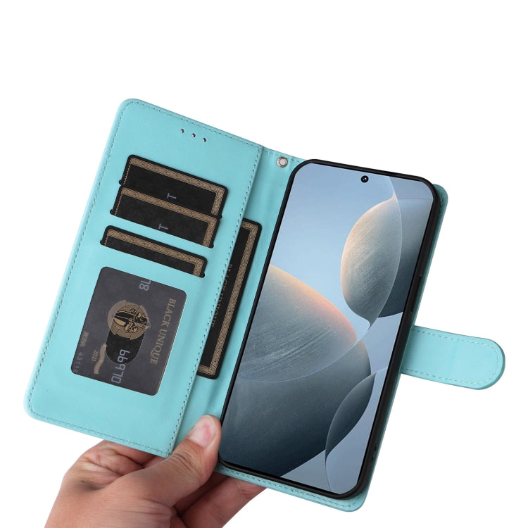For Xiaomi Poco X6 Pro 5G Diamond Lattice Leather Flip Phone Case