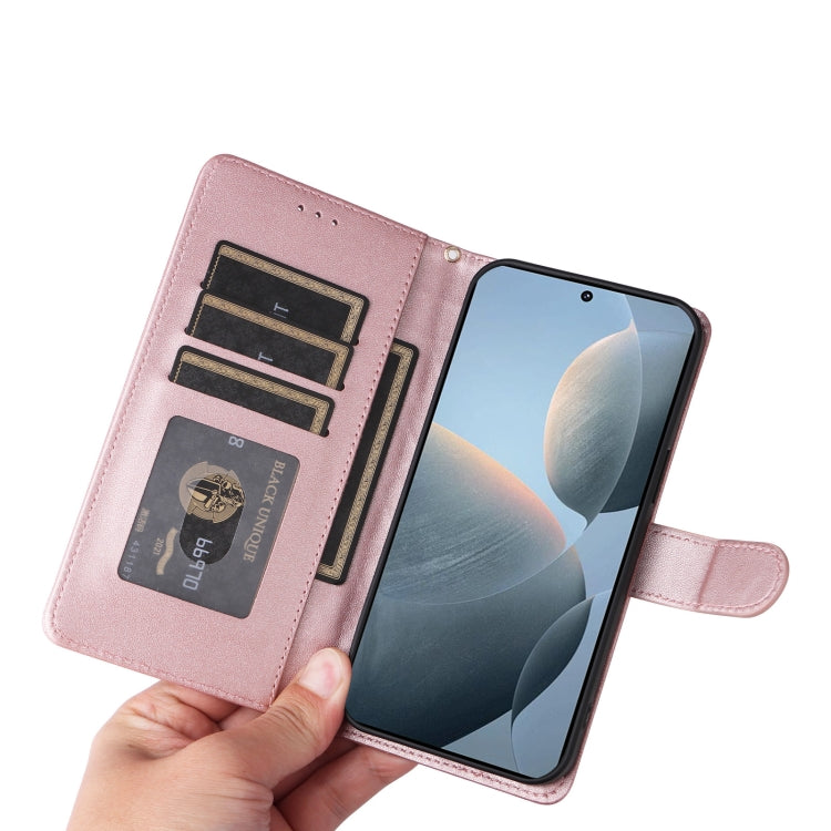 For Xiaomi Poco X6 Pro 5G Diamond Lattice Leather Flip Phone Case