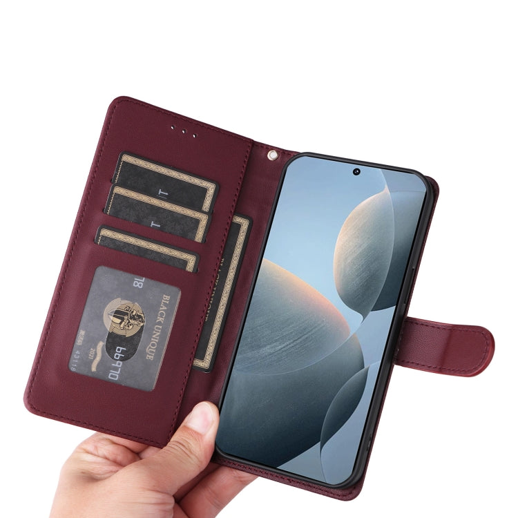 For Xiaomi Poco X6 Pro 5G Diamond Lattice Leather Flip Phone Case