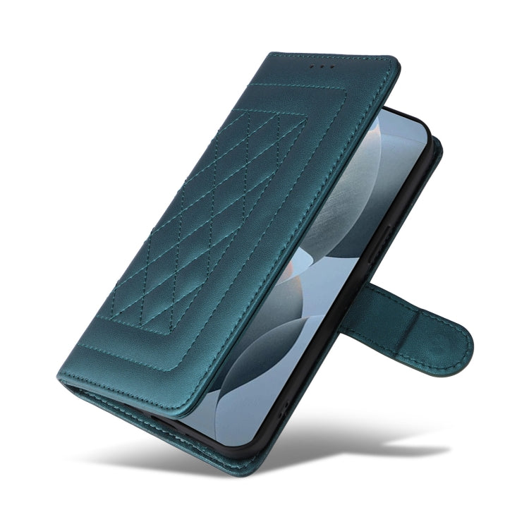 For Xiaomi Poco X6 Pro 5G Diamond Lattice Leather Flip Phone Case