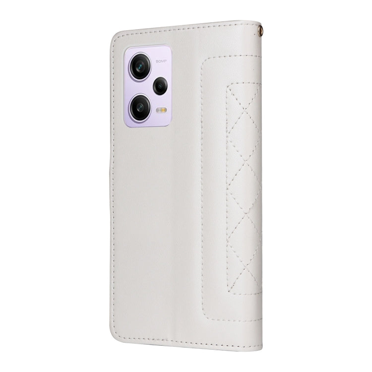 For Xiaomi Poco X5 Pro Diamond Lattice Leather Flip Phone Case