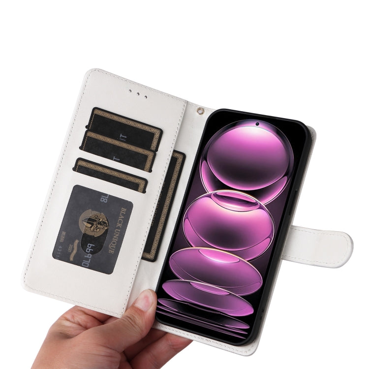 For Xiaomi Poco X5 Pro Diamond Lattice Leather Flip Phone Case