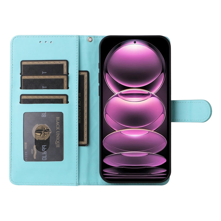 For Xiaomi Poco X5 Pro Diamond Lattice Leather Flip Phone Case