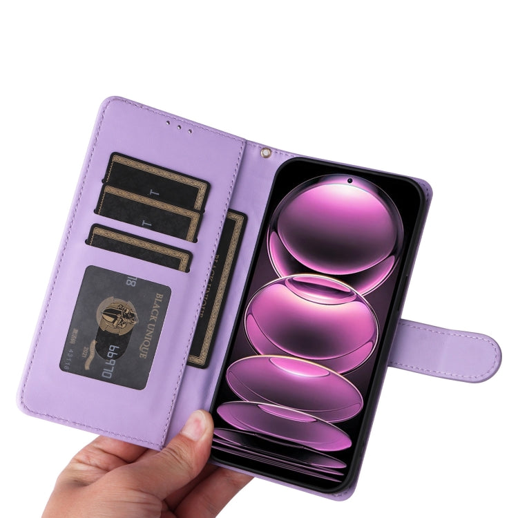 For Xiaomi Poco X5 Pro Diamond Lattice Leather Flip Phone Case