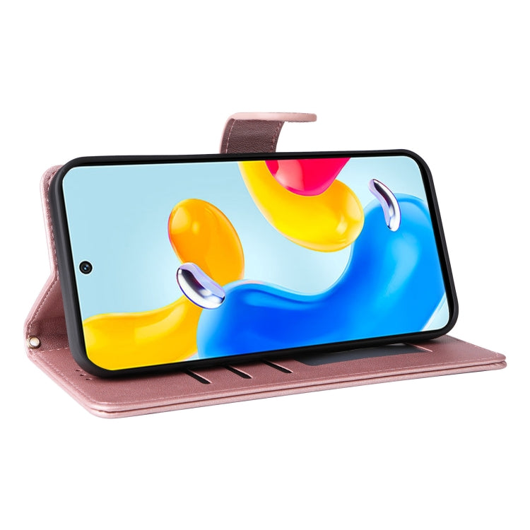 For Xiaomi Poco M4 Pro 5G Diamond Lattice Leather Flip Phone Case