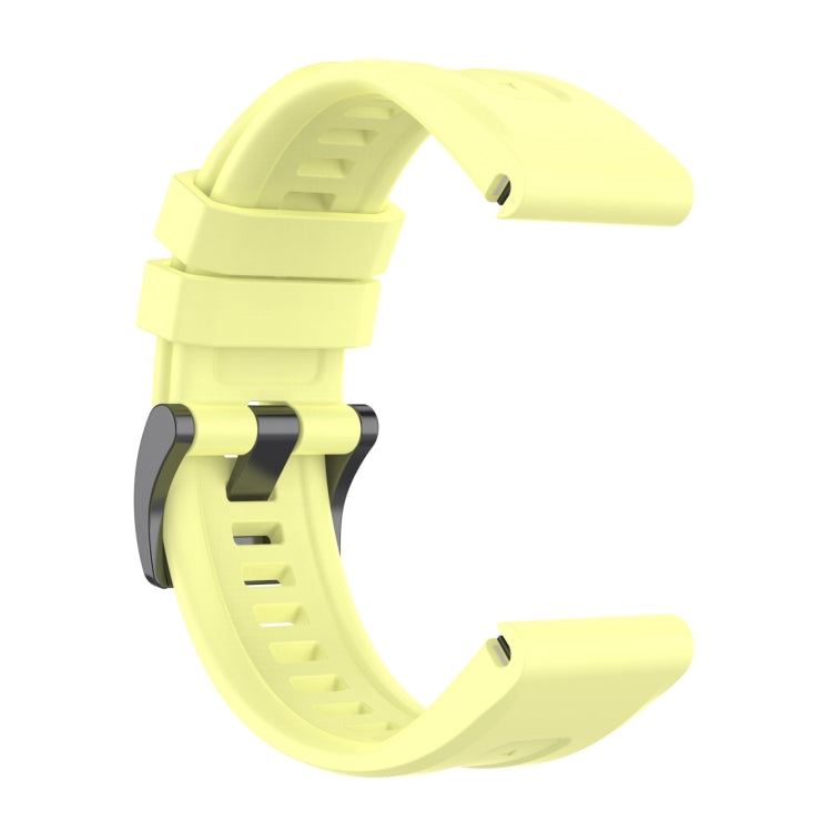 For Garmin Fenix 5 22mm Quick Release Silicone Watch Band