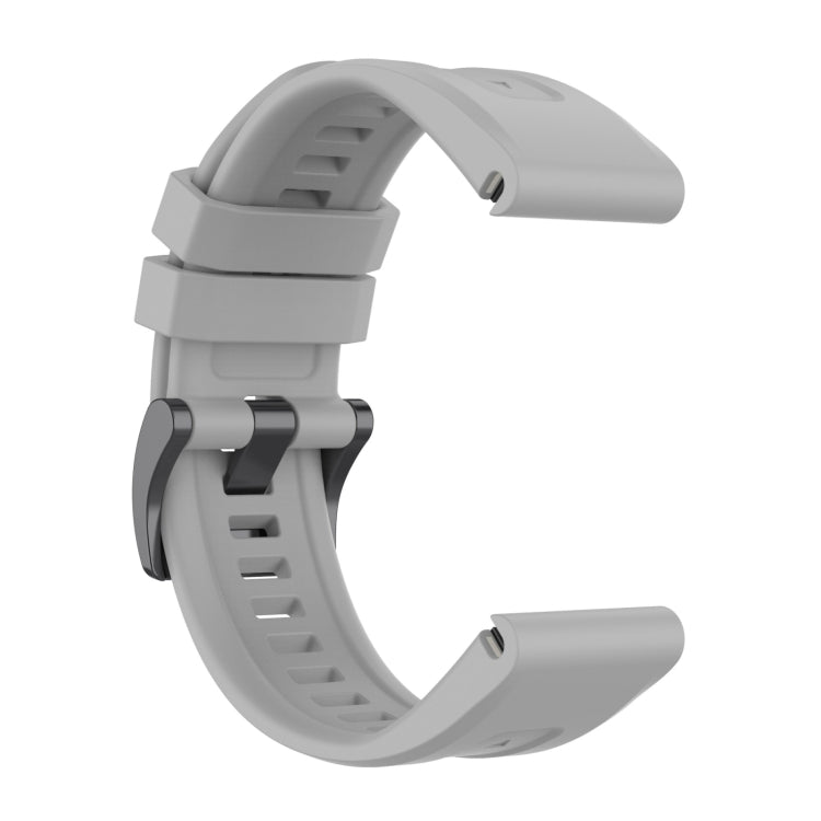 For Garmin Fenix 5 22mm Quick Release Silicone Watch Band