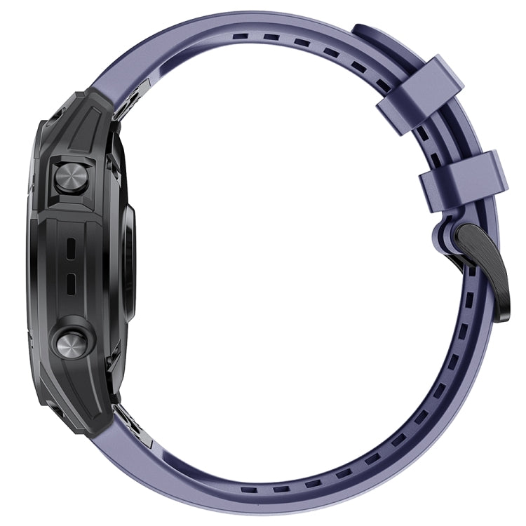 For Garmin Fenix 5 22mm Quick Release Silicone Watch Band
