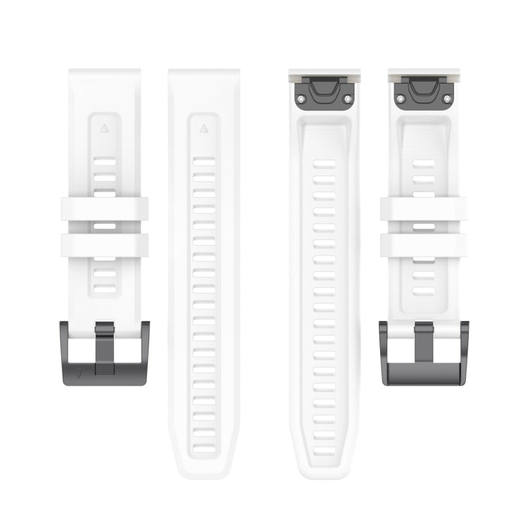 For Garmin Fenix 5X 22mm Quick Release Silicone Watch Band