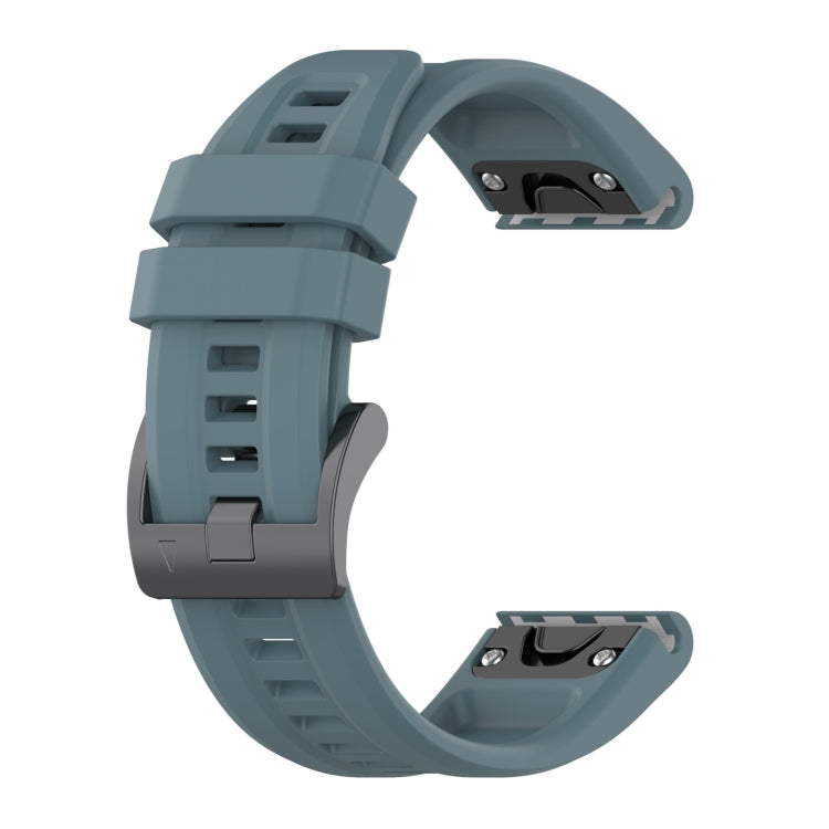 For Garmin Fenix 5X 22mm Quick Release Silicone Watch Band