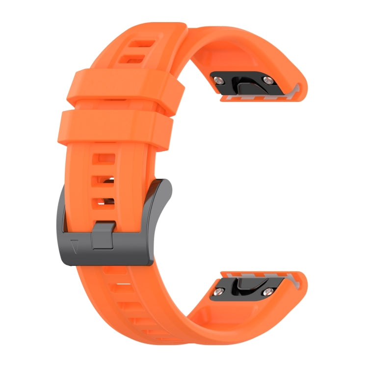 For Garmin Fenix 5X 22mm Quick Release Silicone Watch Band