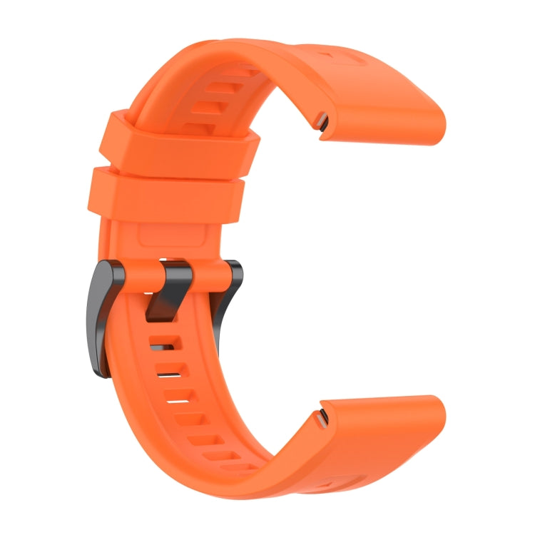 For Garmin Fenix 5X 22mm Quick Release Silicone Watch Band