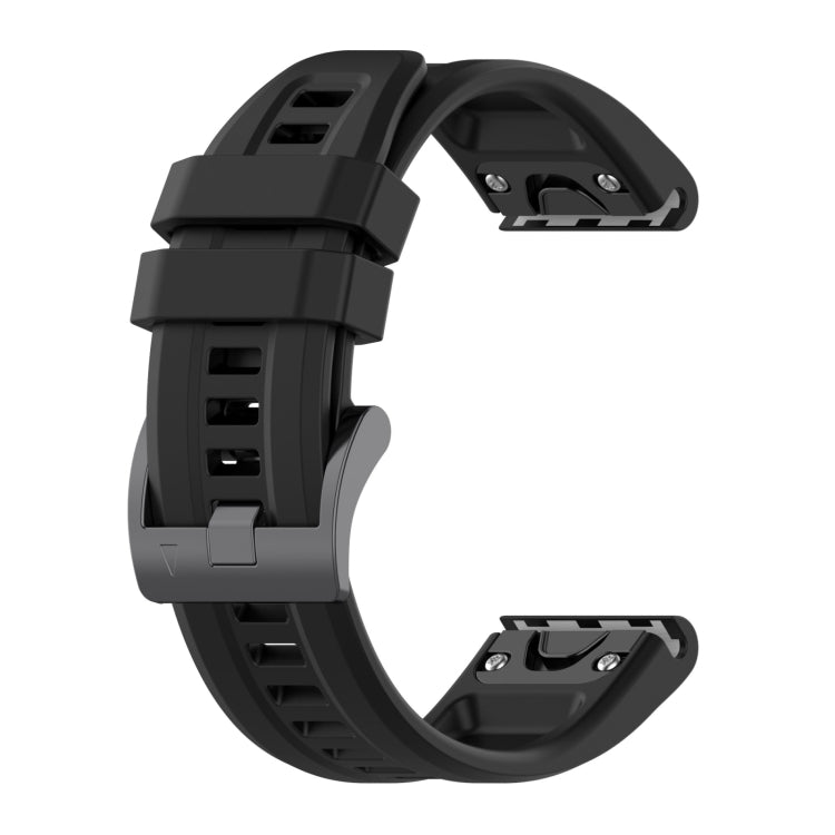 For Garmin Fenix 5X 22mm Quick Release Silicone Watch Band
