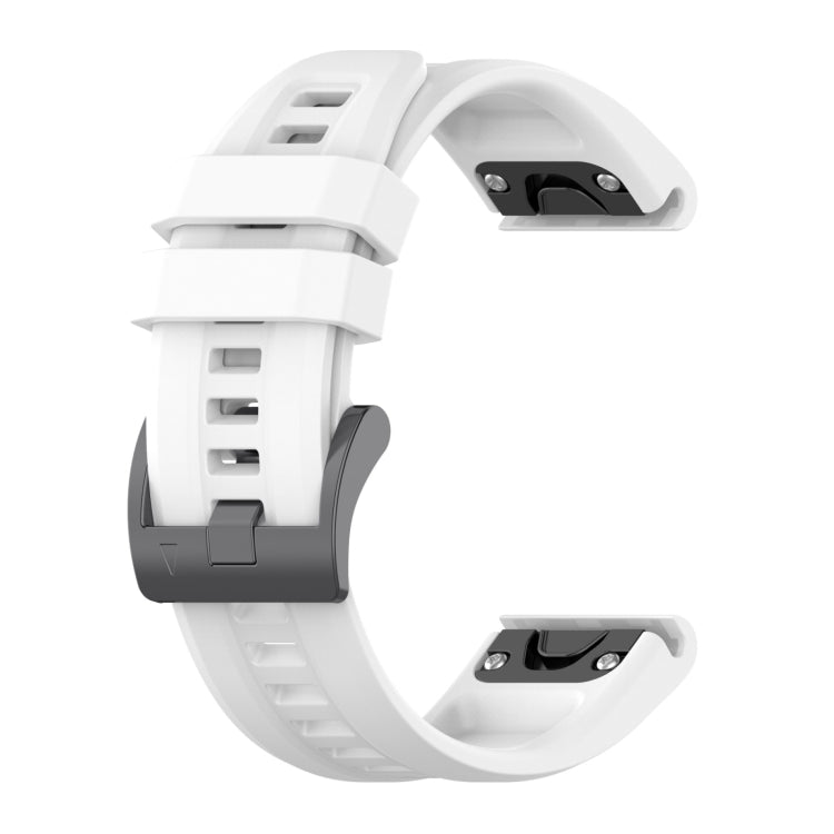 For Garmin Fenix 5X 26mm Quick Release Silicone Watch Band