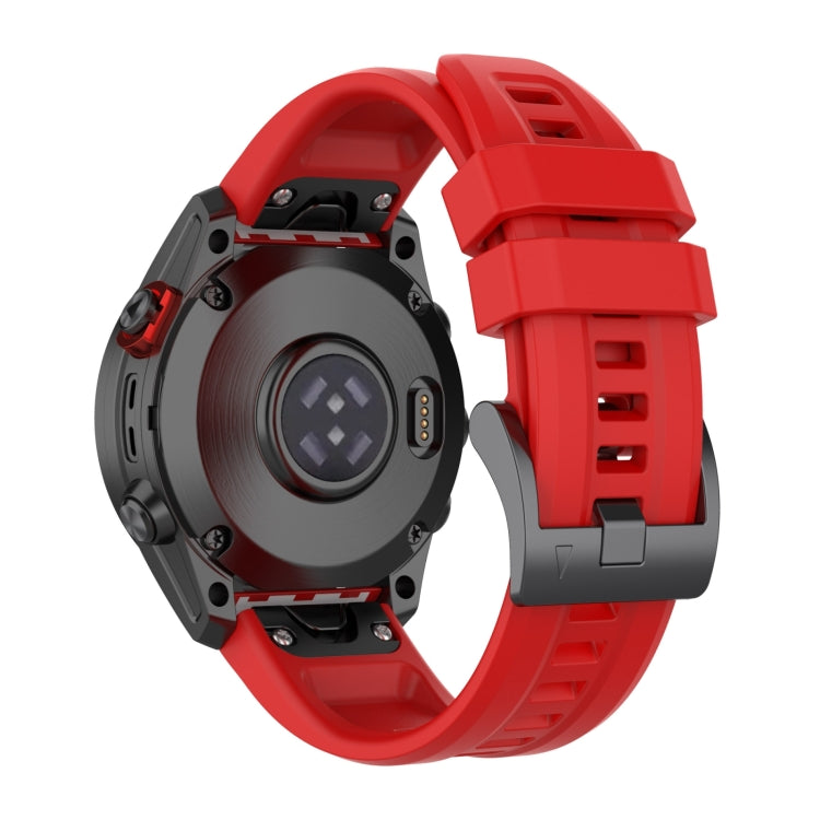 For Garmin Fenix 5X 26mm Quick Release Silicone Watch Band