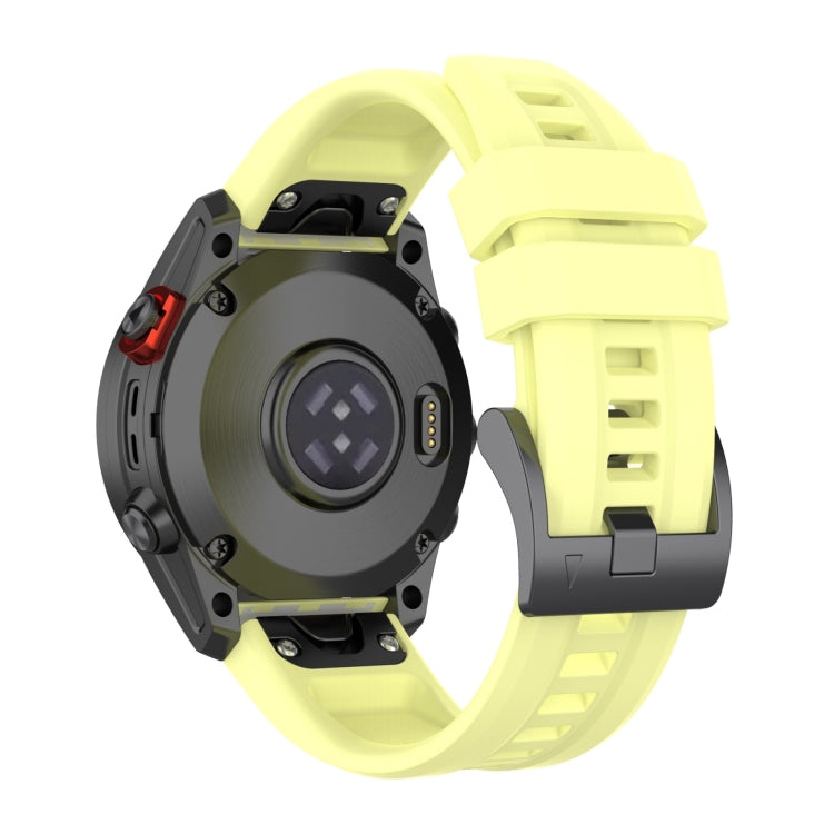 For Garmin Fenix 5X 26mm Quick Release Silicone Watch Band