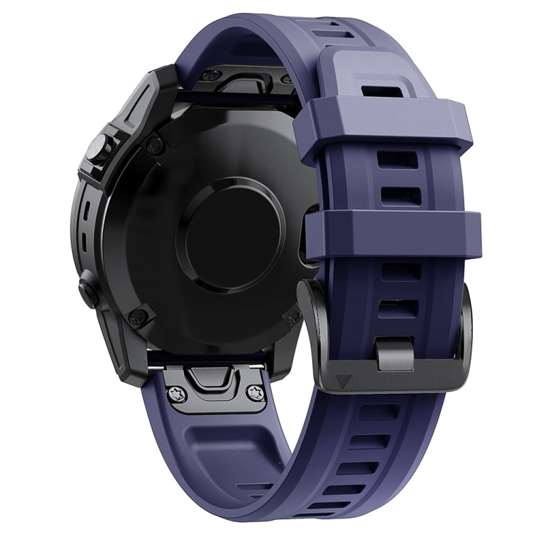 For Garmin Fenix 5X 26mm Quick Release Silicone Watch Band