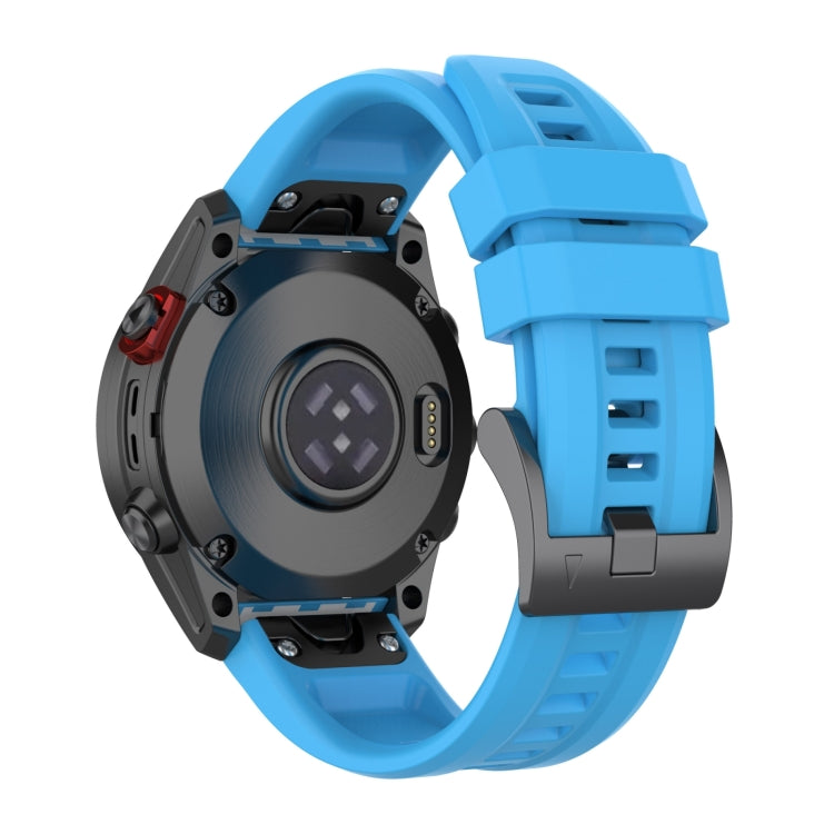 For Garmin Fenix 5X 26mm Quick Release Silicone Watch Band