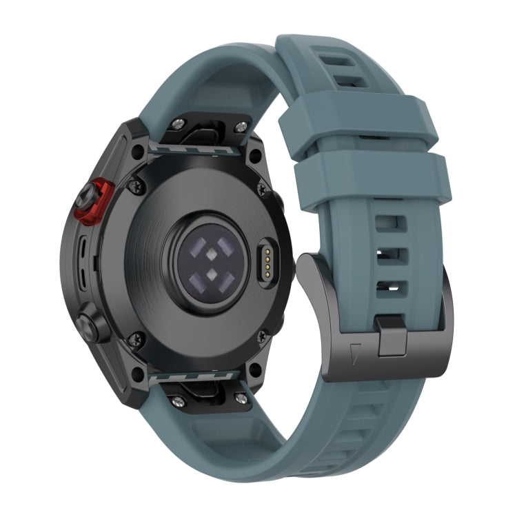 For Garmin Fenix 5 26mm Quick Release Silicone Watch Band