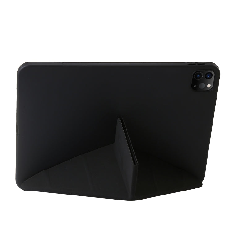 For iPad Pro 11 2025 / 2024 TPU Deformation Flip Leather Tablet Case with Holder