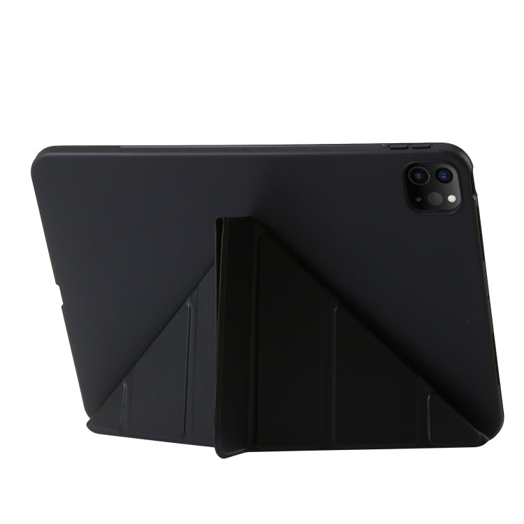 For iPad Pro 11 2025 / 2024 TPU Deformation Flip Leather Tablet Case with Holder