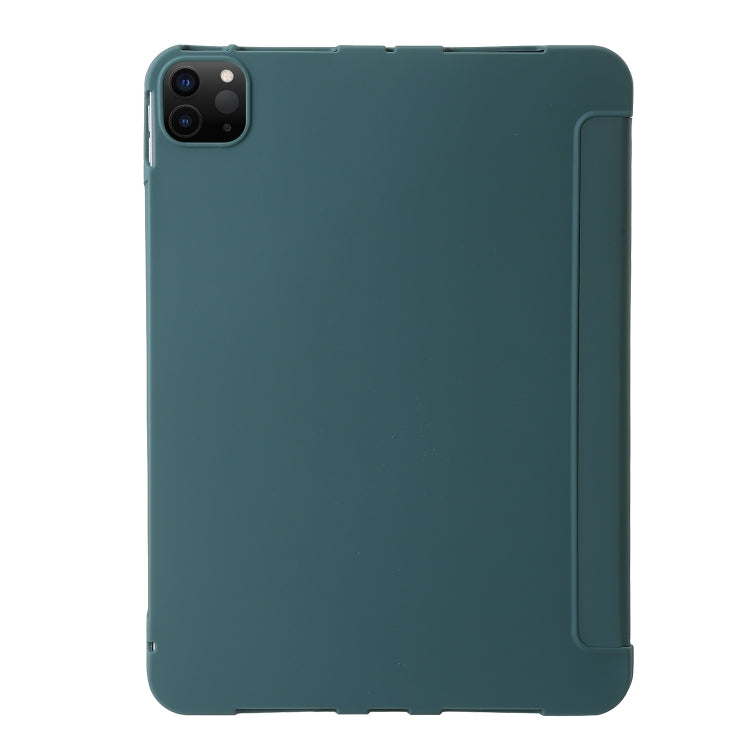 For iPad Pro 11 2025 / 2024 TPU Deformation Flip Leather Tablet Case with Holder