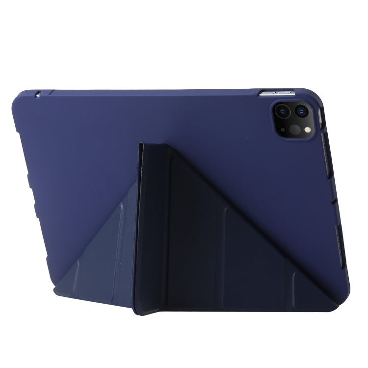 For iPad Pro 11 2025 / 2024 TPU Deformation Flip Leather Tablet Case with Holder
