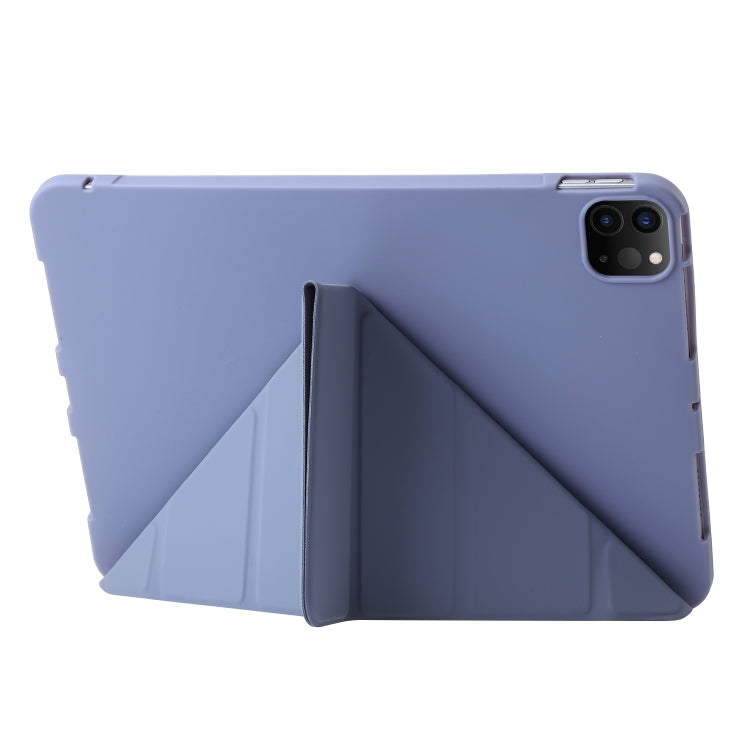 For iPad Pro 11 2025 / 2024 TPU Deformation Flip Leather Tablet Case with Holder