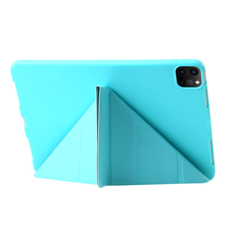 For iPad Pro 11 2025 / 2024 TPU Deformation Flip Leather Tablet Case with Holder