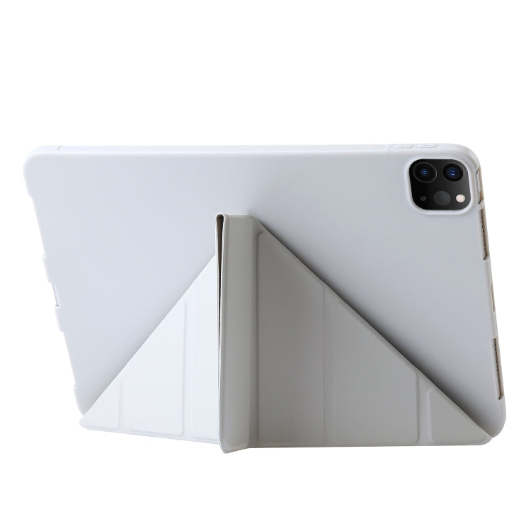 For iPad Pro 11 2025 / 2024 TPU Deformation Flip Leather Tablet Case with Holder