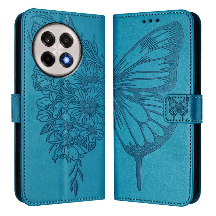 For OnePlus Ace 5 Pro / Ace 5 Embossed Butterfly Leather Phone Case