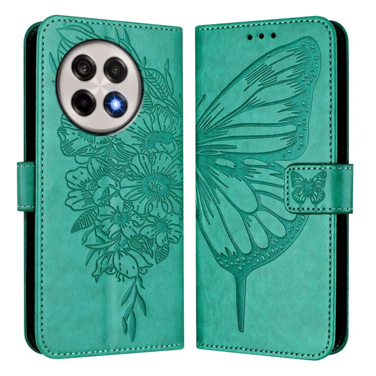 For OnePlus Ace 5 Pro / Ace 5 Embossed Butterfly Leather Phone Case