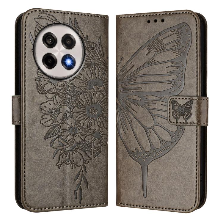 For OnePlus Ace 5 Pro / Ace 5 Embossed Butterfly Leather Phone Case