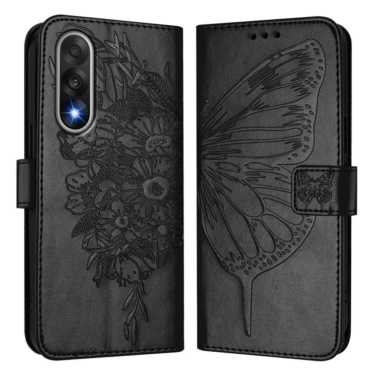 For OnePlus Ace 5 Ultra Embossed Butterfly Leather Phone Case