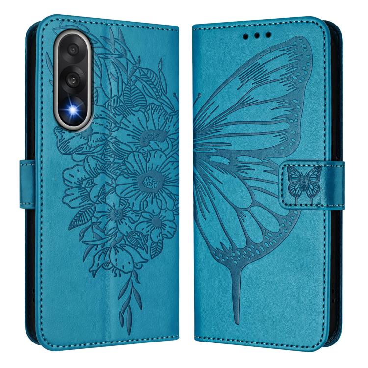For OnePlus Ace 5 Ultra Embossed Butterfly Leather Phone Case