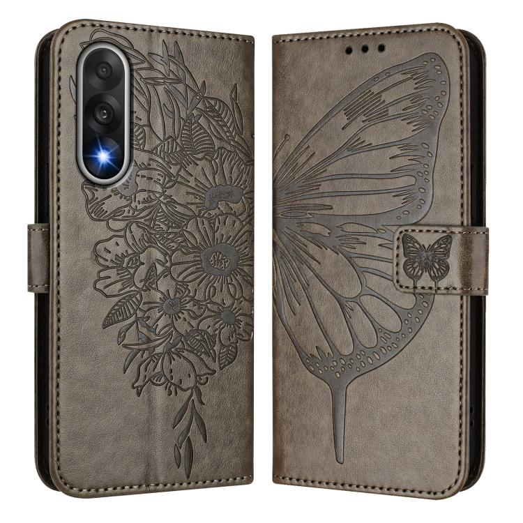 For OnePlus Ace 5 Ultra Embossed Butterfly Leather Phone Case