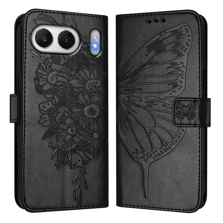 For OnePlus Nord 4 5G Global Embossed Butterfly Leather Phone Case