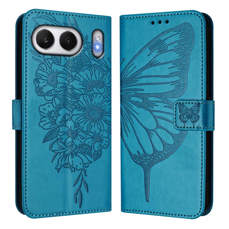 For OnePlus Nord 4 5G Global Embossed Butterfly Leather Phone Case