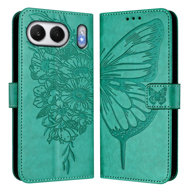 For OnePlus Nord 4 5G Global Embossed Butterfly Leather Phone Case