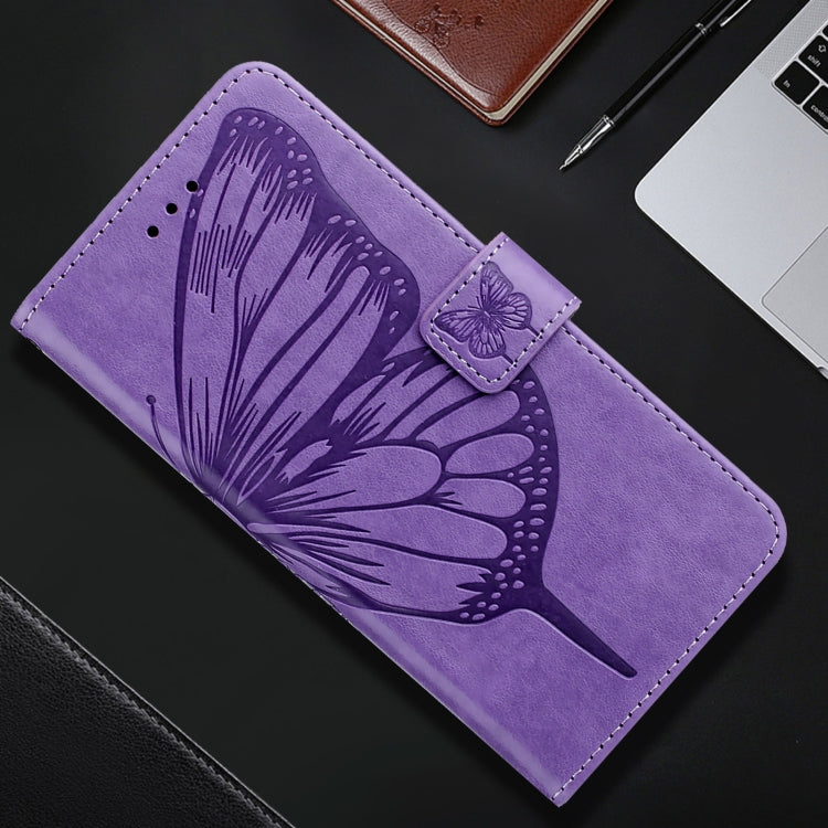 For Realme 10T 5G / 10s 5G / 9i 5G India Embossed Butterfly Leather Phone Case