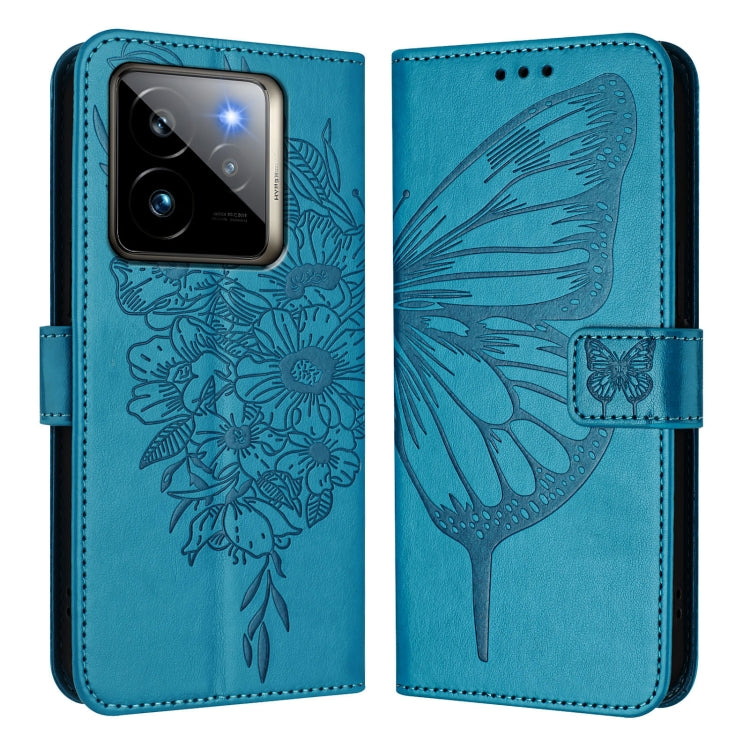 For Realme GT7 Pro 5G Embossed Butterfly Leather Phone Case