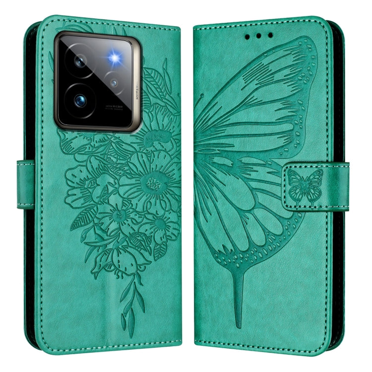 For Realme GT7 Pro 5G Embossed Butterfly Leather Phone Case